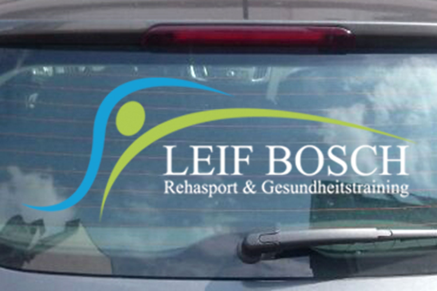 Leif Bosch Folienplott Heckscheibe